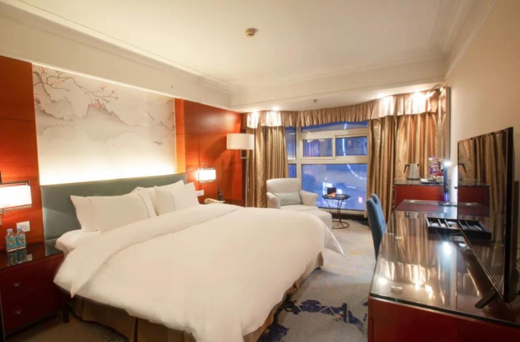 Linyi Blue Horizon Intenational Hotel Linyi (Shandong) Exterior foto