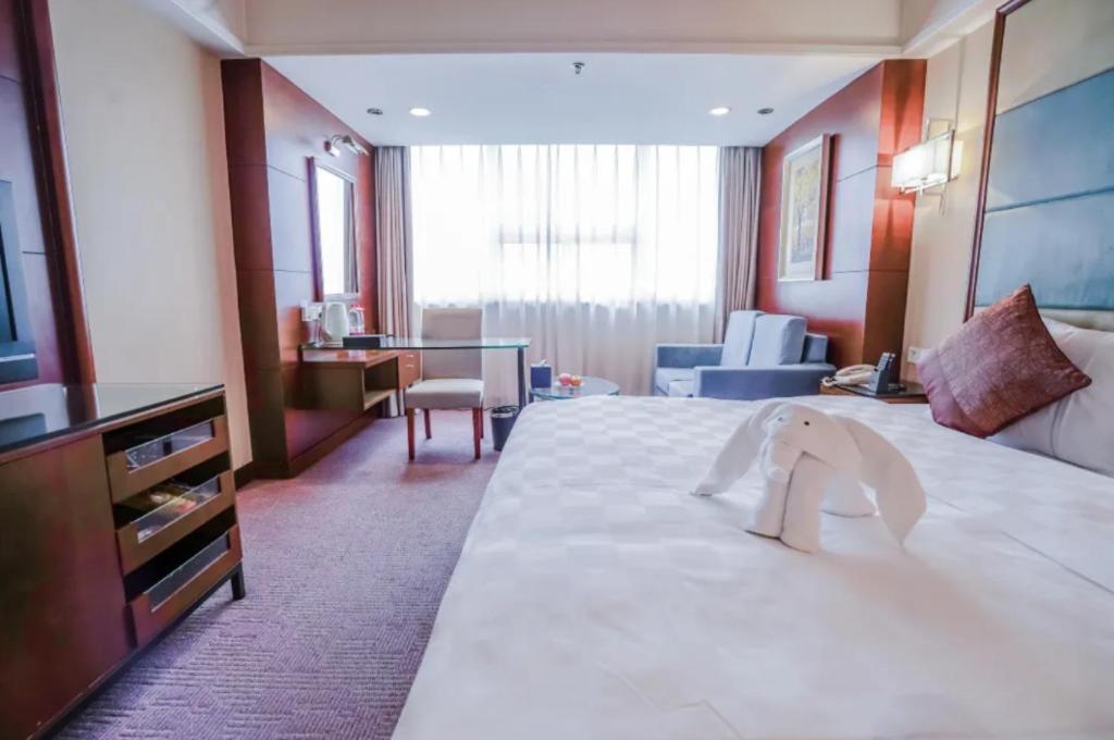 Linyi Blue Horizon Intenational Hotel Linyi (Shandong) Exterior foto
