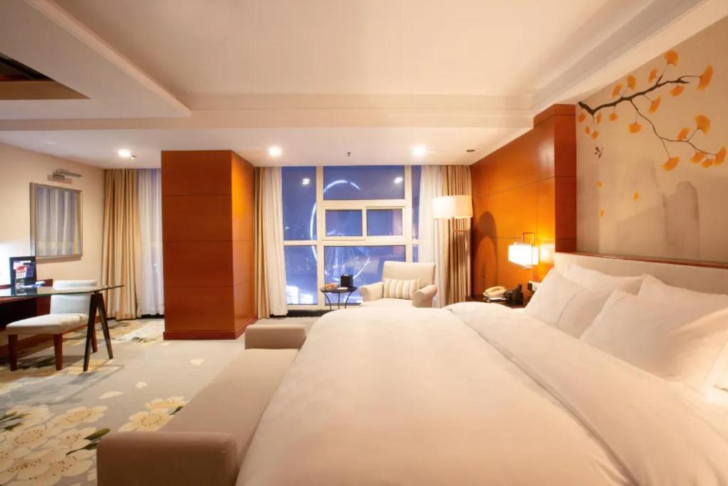 Linyi Blue Horizon Intenational Hotel Linyi (Shandong) Exterior foto