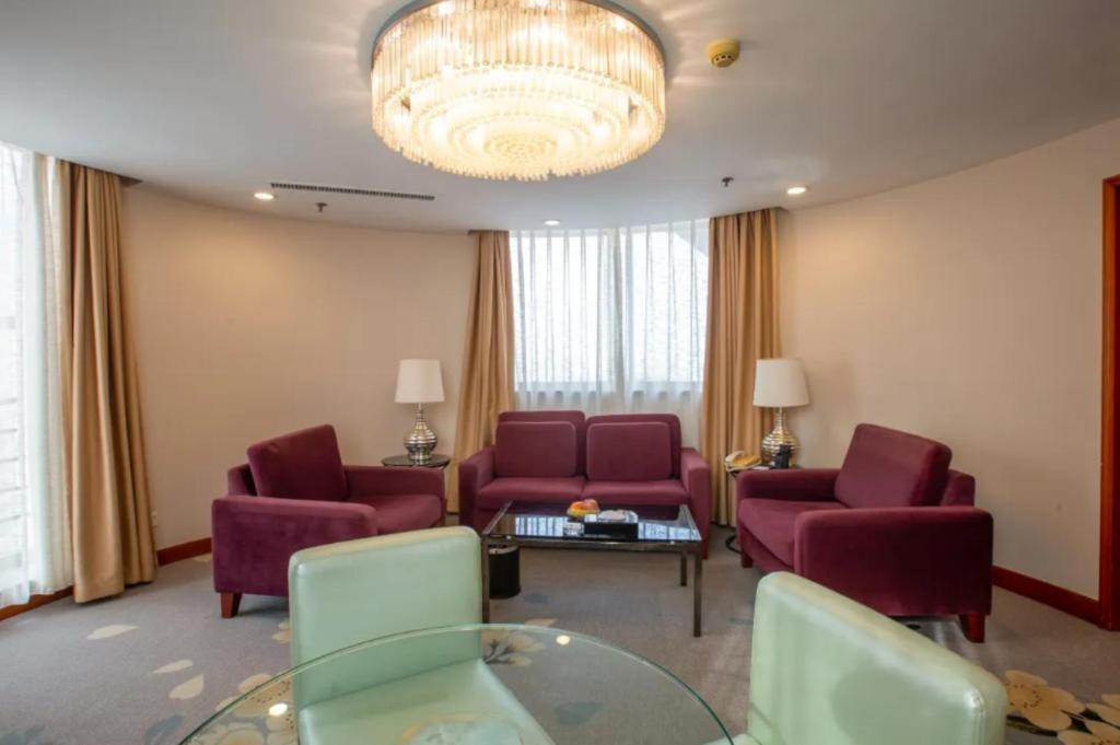 Linyi Blue Horizon Intenational Hotel Linyi (Shandong) Exterior foto