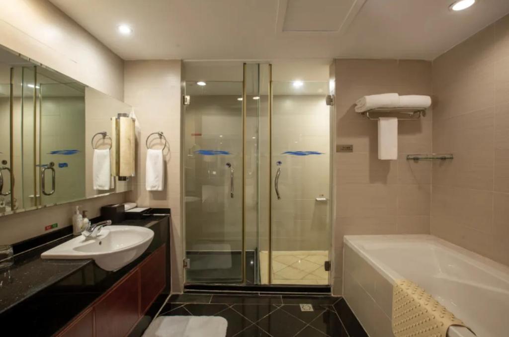 Linyi Blue Horizon Intenational Hotel Linyi (Shandong) Exterior foto
