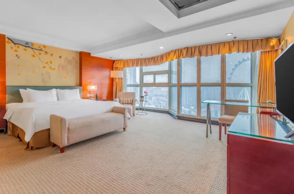 Linyi Blue Horizon Intenational Hotel Linyi (Shandong) Exterior foto
