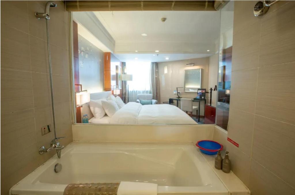 Linyi Blue Horizon Intenational Hotel Linyi (Shandong) Exterior foto