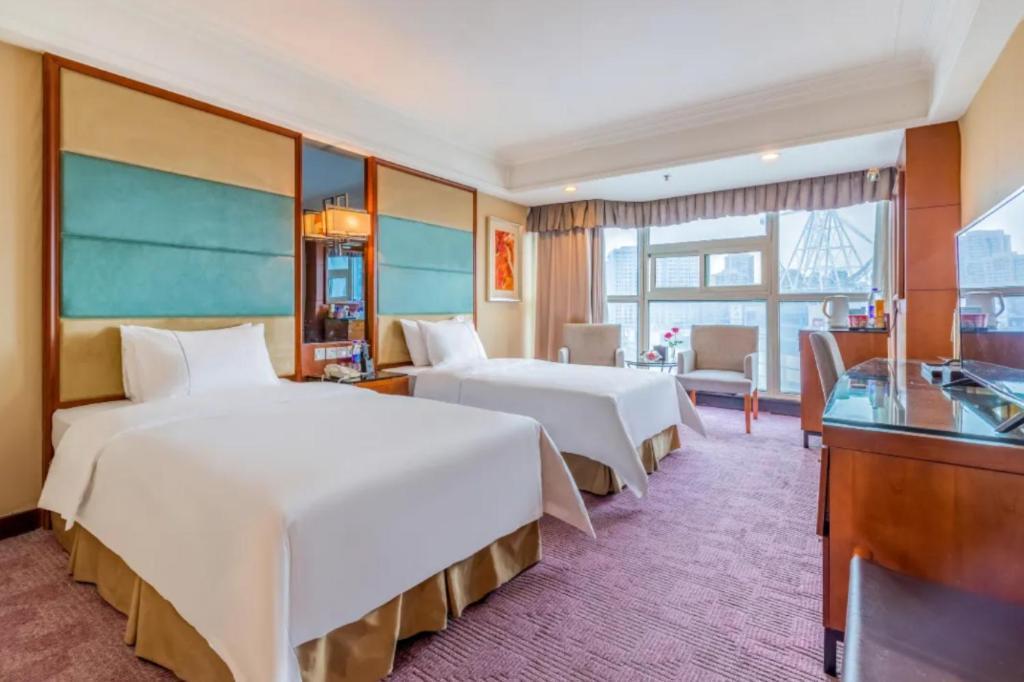 Linyi Blue Horizon Intenational Hotel Linyi (Shandong) Exterior foto