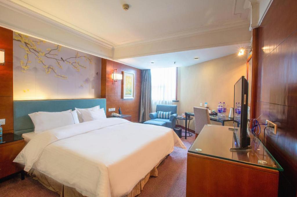 Linyi Blue Horizon Intenational Hotel Linyi (Shandong) Exterior foto