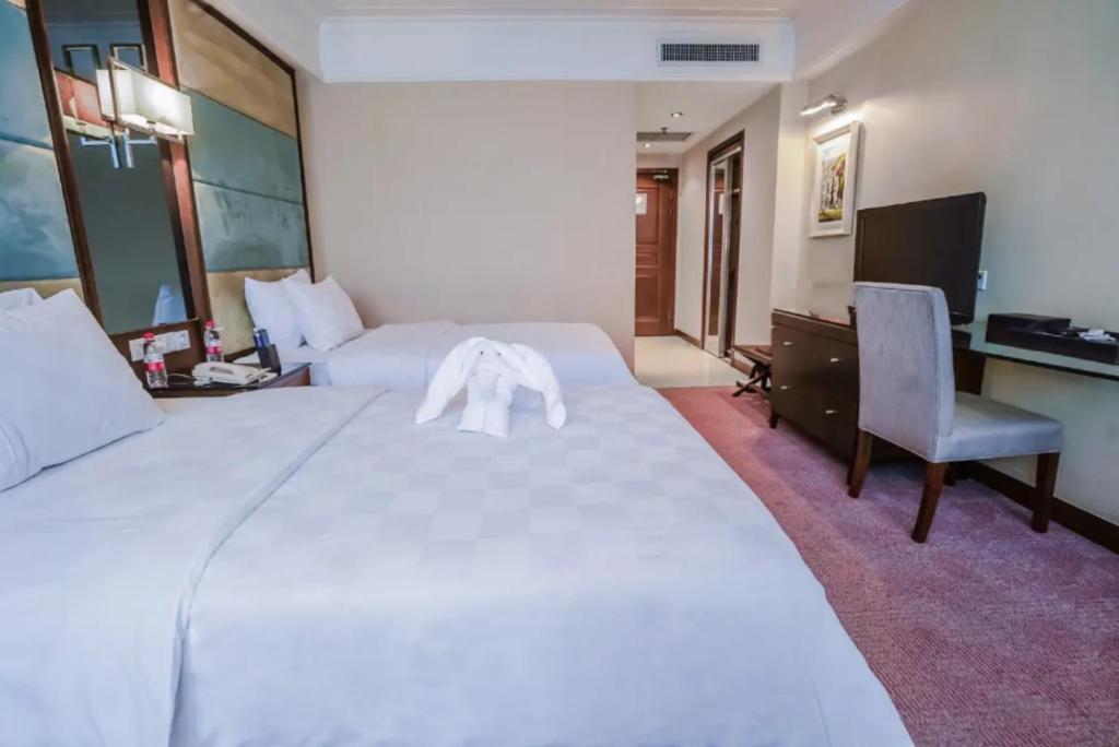 Linyi Blue Horizon Intenational Hotel Linyi (Shandong) Exterior foto