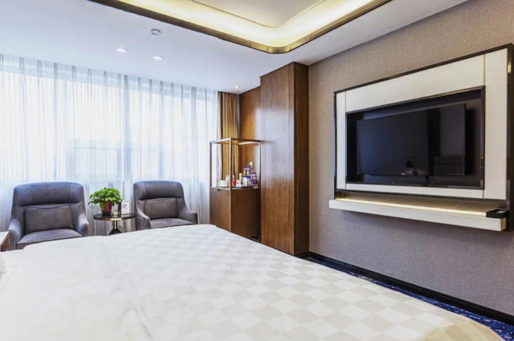 Linyi Blue Horizon Intenational Hotel Linyi (Shandong) Exterior foto