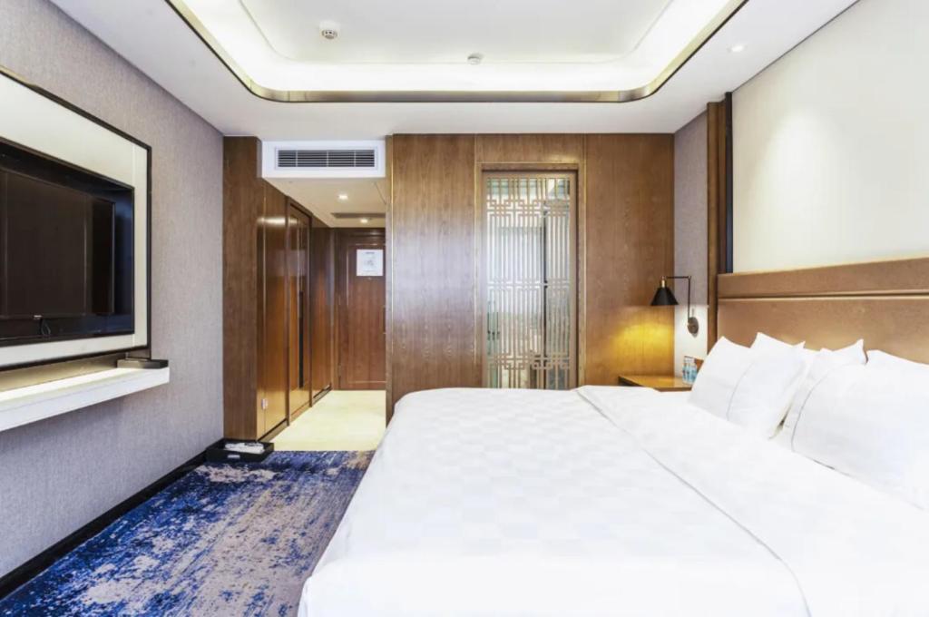 Linyi Blue Horizon Intenational Hotel Linyi (Shandong) Exterior foto