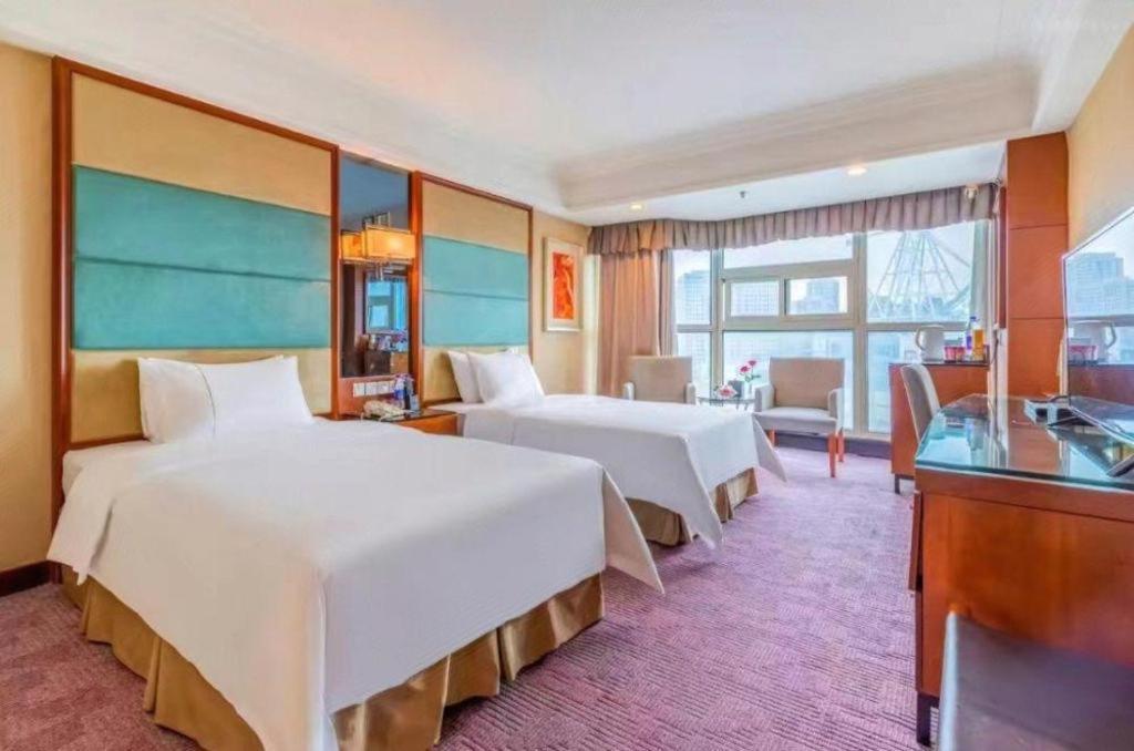 Linyi Blue Horizon Intenational Hotel Linyi (Shandong) Exterior foto