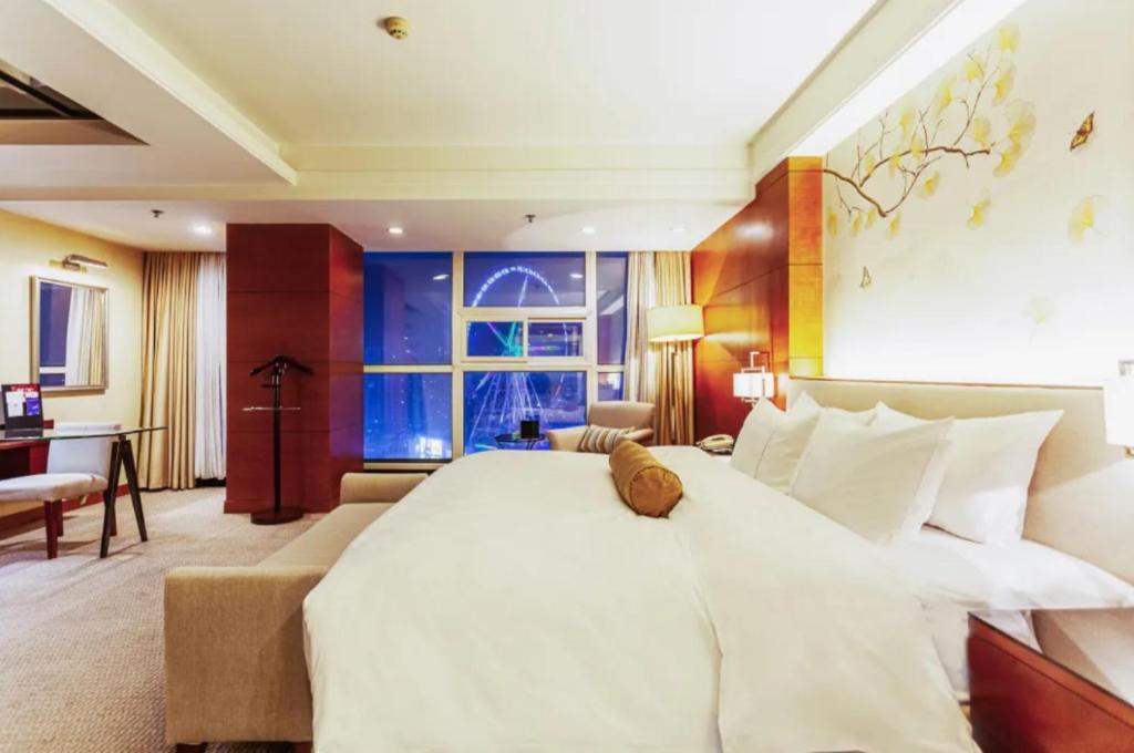 Linyi Blue Horizon Intenational Hotel Linyi (Shandong) Exterior foto