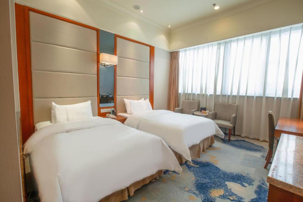 Linyi Blue Horizon Intenational Hotel Linyi (Shandong) Exterior foto
