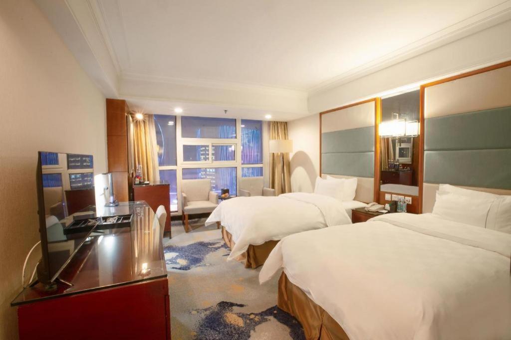 Linyi Blue Horizon Intenational Hotel Linyi (Shandong) Exterior foto