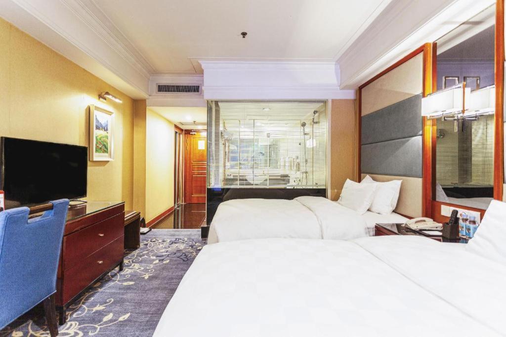 Linyi Blue Horizon Intenational Hotel Linyi (Shandong) Exterior foto