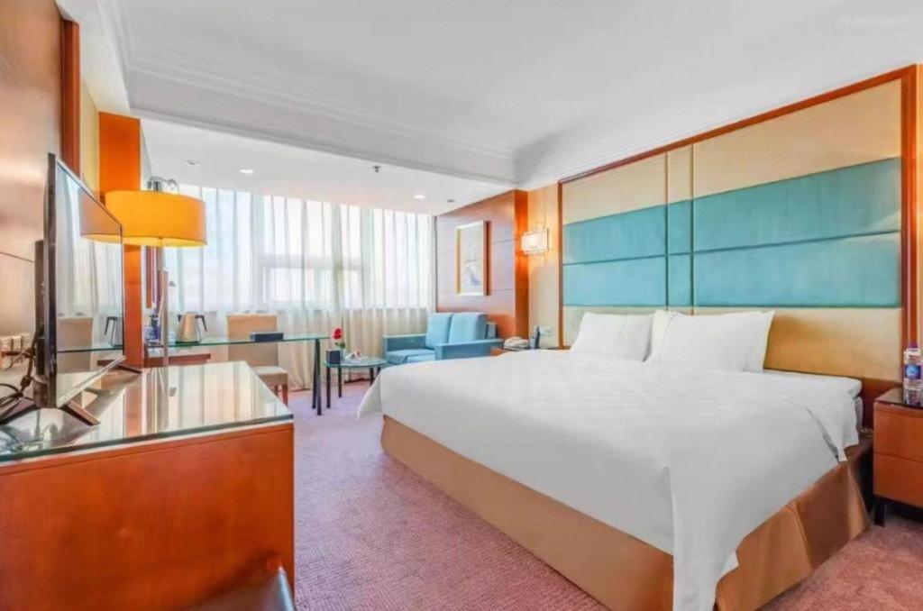 Linyi Blue Horizon Intenational Hotel Linyi (Shandong) Exterior foto