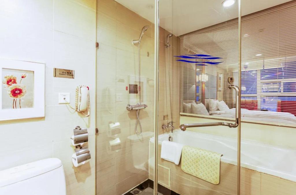 Linyi Blue Horizon Intenational Hotel Linyi (Shandong) Exterior foto