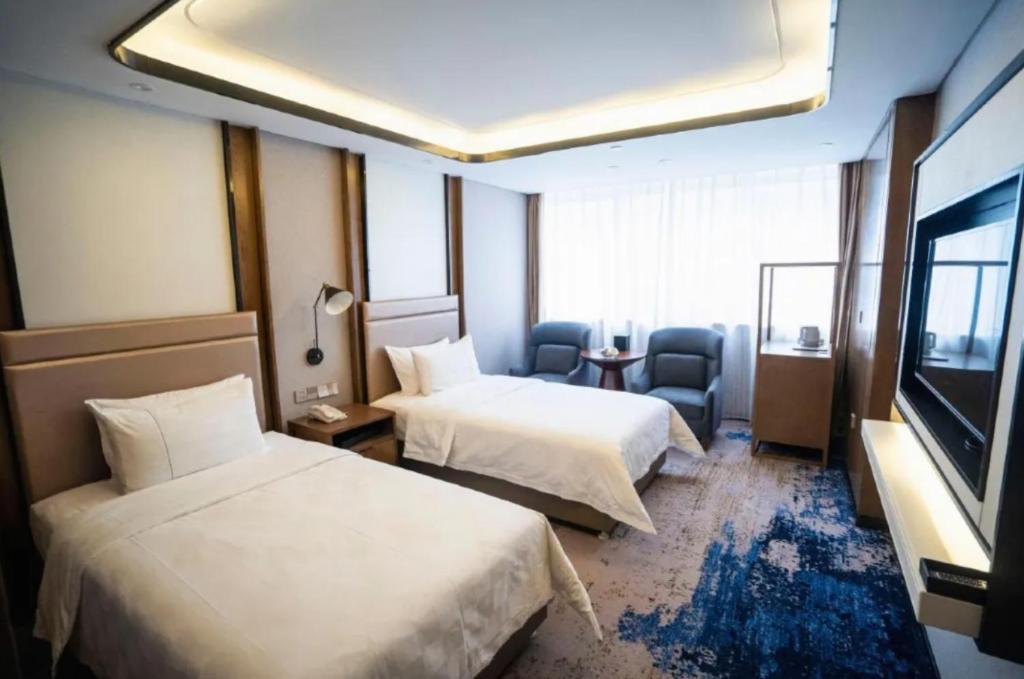 Linyi Blue Horizon Intenational Hotel Linyi (Shandong) Exterior foto