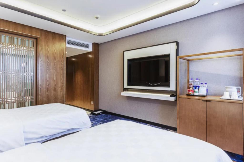 Linyi Blue Horizon Intenational Hotel Linyi (Shandong) Exterior foto