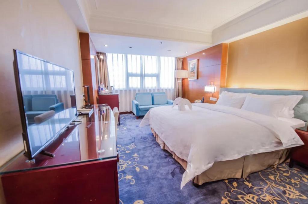 Linyi Blue Horizon Intenational Hotel Linyi (Shandong) Exterior foto