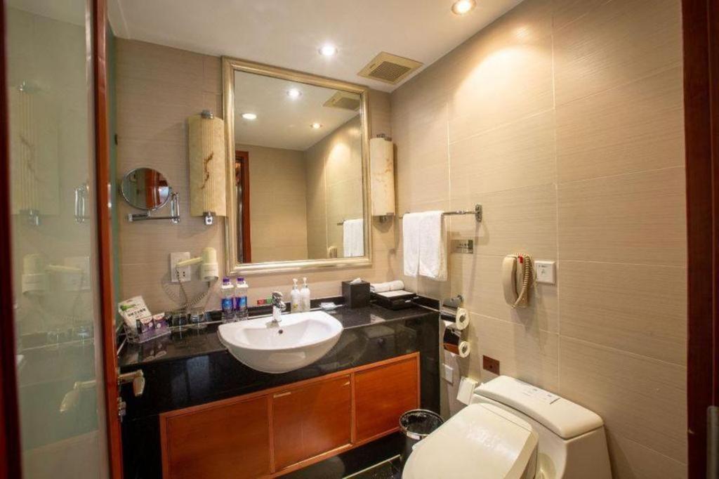 Linyi Blue Horizon Intenational Hotel Linyi (Shandong) Exterior foto