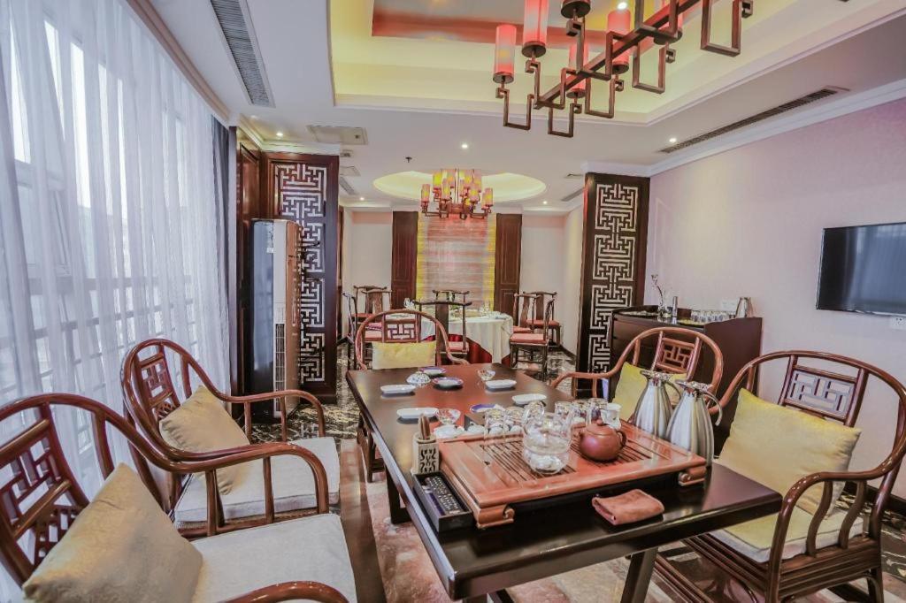 Linyi Blue Horizon Intenational Hotel Linyi (Shandong) Exterior foto